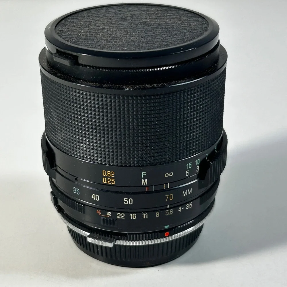 Quantaray 35-70mm f3.5-4.5 Macro Zoom Lens for Nikon AI Mount Japan 17A 58mm UV